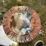 Mid Century Pottery Treasure Craft Ashtray