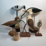 LOT 210M: Wooden Sea Bird Collection: Some Artist Signed