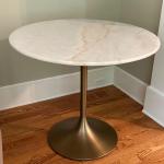 Tulip marble top table