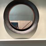 Crate and Barrel round mirror