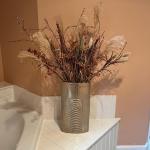 Dried Grasses Decor & Vase (2MB-MK)