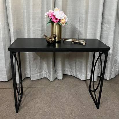 Photo of Small Black Entry/TV/Console Table
