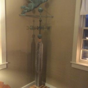 Photo of Vintage Copper Weathervane and Stand