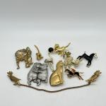 LOT 105: Collection of Animal Themed Pins