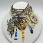 LOT 104: Necklaces With Pendants