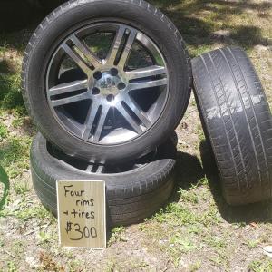 Photo of Dodge rims, and tires 