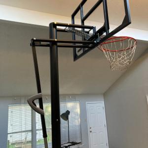 Photo of Moving sale! Lifetime 50" All Star Portable basketball hoop, like new.