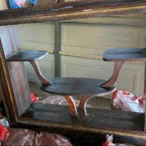 Photo of Vintage antique wall shelf 