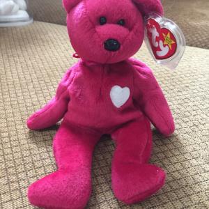 Photo of VERY RARE Beanie Baby Valentina with tag errors collectible 