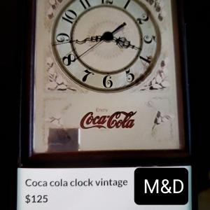 Photo of Coca cola collectors clock in good condition 