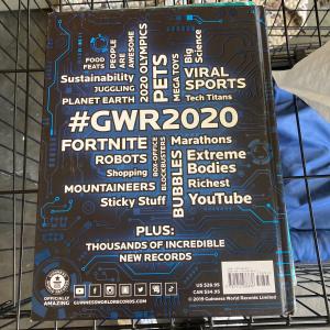 Photo of Guinness world record 2020 book