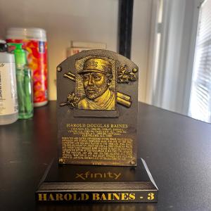 Photo of Harold Baines plaque 
