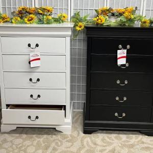 Photo of  NEW Black or White Dresser-PRICE REDUCED!