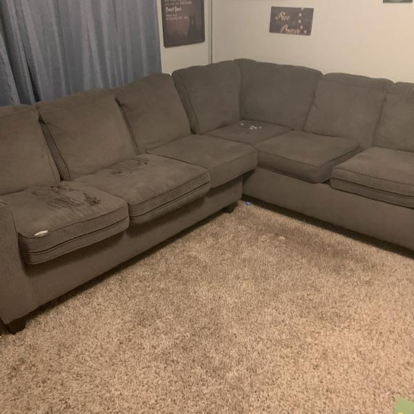 Photo of Old L-Shape Couch