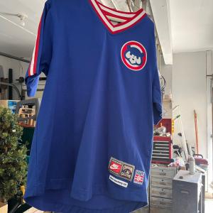 Photo of Nike Cooperstown Collection Cubs jersey