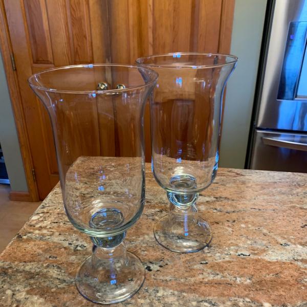 Photo of Southern at Home Living Hurricane Vases (set of 2)