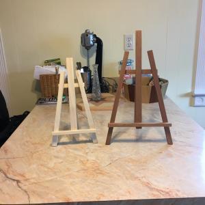 Photo of Wood easels