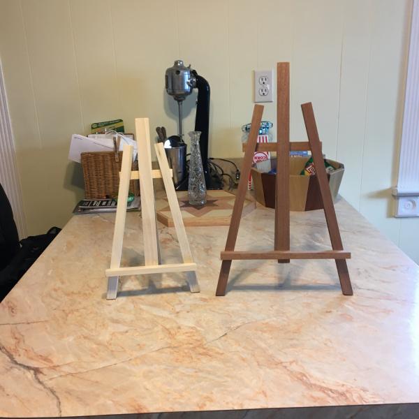 Photo of Wood easels