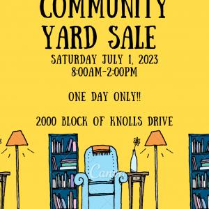 Photo of Community yard sale 