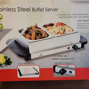 Photo of Buffet Server - Stainless Steel - NEW