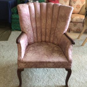 Photo of Antique pink chair