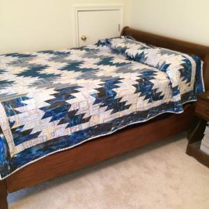 Photo of Antique Sleigh Bed