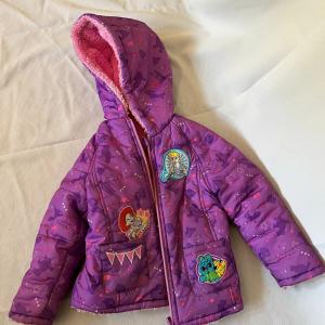 Photo of Disney Reversible Faux Fur Jacket, Toy Story Size 2 Purple