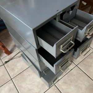 Photo of File Card drawers