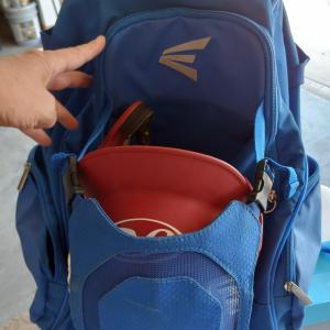 Photo of Easton backpack style baseball bag