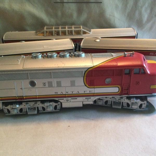 Photo of Santa Fe o gauge train by rail king with proto 2 sound