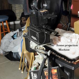 Photo of Scene projection Machine  