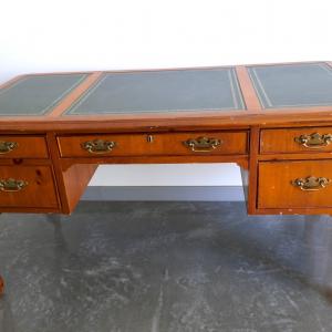Photo of Vintage Leather Top Desk for Sale Excellent Cond. $250 or best offer