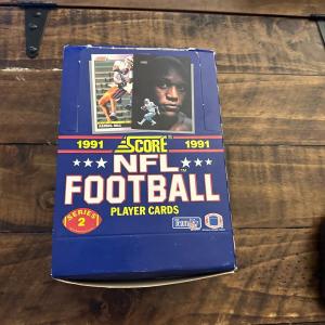 Photo of 1991 SCORE NFL BOX