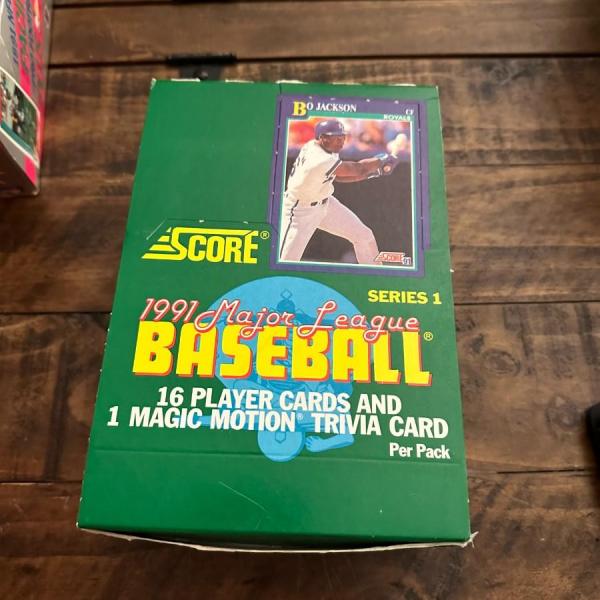 Photo of 1991 SCORE MLB BOX