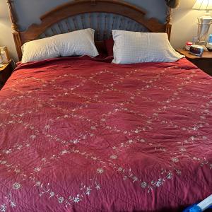 Photo of Softside waterbed - King - excellent condition 