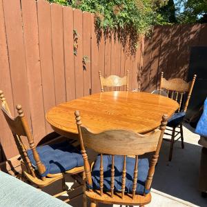 Photo of Kitchen table and four chairs