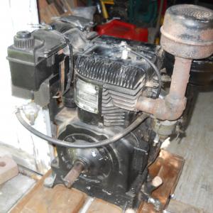 Photo of Vintage Briggs and Stratton engine
