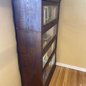 Photo of "Herkimer" Four Stack Lawyers Bookcase. F.E. Hale Mfg. Co.