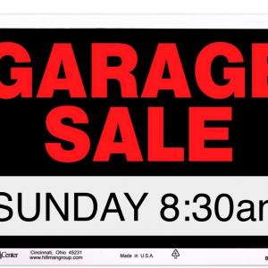 Photo of Garage sale  8:30
