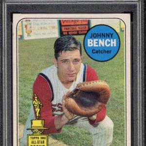 Photo of 1969 TOPPS JOHNNY BENCH GOLD-CUP ROOKIE