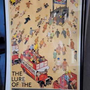 Photo of Vintage  British "Underground" travel posters