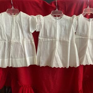 Photo of Lot of 3: dress & slip set, dress, handmade Philippines pin tuck, etmbroidery