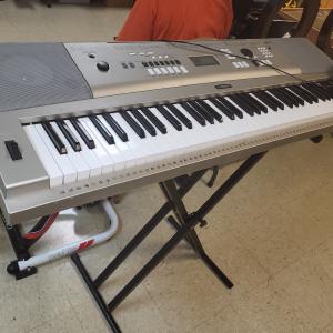 Photo of Yamaha Keyboard with Stand