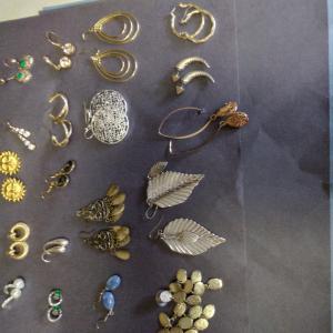 Photo of Twenty plus pairs of pierced earrings 
