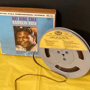 Photo of Nat King Cole Ramblin Rose ZT-1793 Capitol Records 4 track 7 1/2