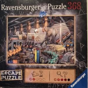 Photo of Ravensburger Escape 368 pc Puzzle - "The Toy Factory"