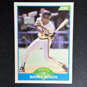 Photo of 1989 Score #127 Barry Bonds
