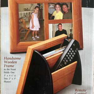 Photo of Remote and Picture Holder