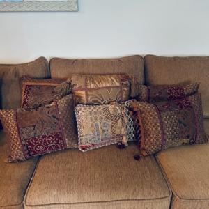 Photo of Set of 6 Matching Decorative Pillows