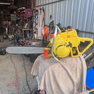 Photo of David Bradley chainsaw 